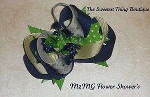 M2MG Flower Showers Boutique Style Hair Bow  