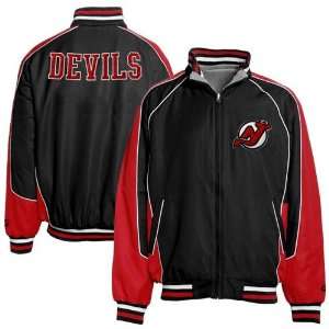  G III New Jersey Devils Reversible Fleece Jacket   New Jersey 