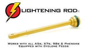 Techt Paintball Lightening Rod Tippmann A 5 X7 Phenom 98 Custom 