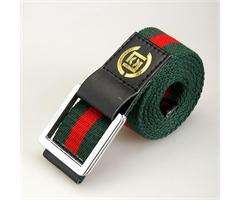 Hot sale New mens & boys Canvas Belt Buckle Two Metal Buckle 43 inches 