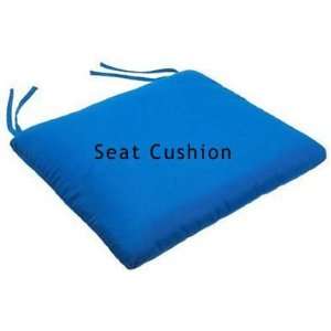  Seat Cushion (Blue) (17 X 19) Patio, Lawn & Garden