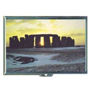  Stonehenge Sunset ID Holder, Cigarette Case or Wallet MADE 