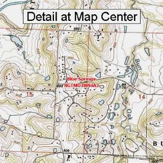   Map   Blue Springs, Missouri (Folded/Waterproof)