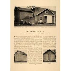   House Nicholson Construction Build Carpentry   Original Print Article