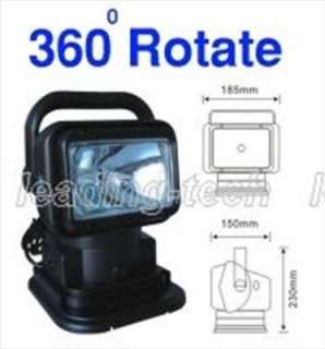 50w/55w Rotating Remote control HID spotlight 9 32V New  
