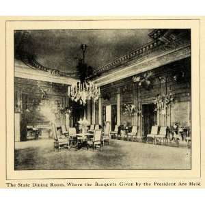   House Presidential Banquet   Original Halftone Print