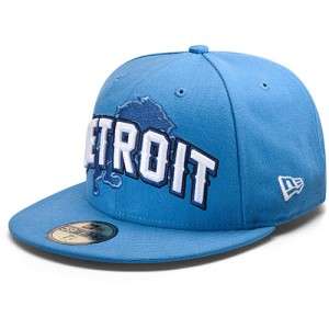 DETROIT LIONS NFL NEW ERA 59FIFTY DRAFT DAY STRUCTURED FITTED HAT 