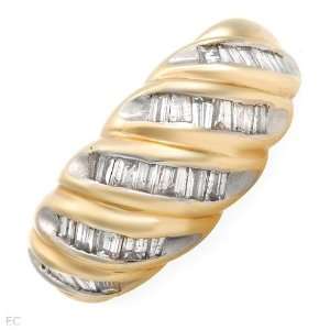  Dazzling Brand New Ring With 1.00Ctw Genuine Clean 