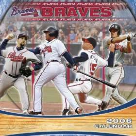  Atlanta Braves 2006 Wall Calendar