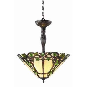  Vidonia 3 Bulb Hanging Ceiling Light in Chestnut Bronze 