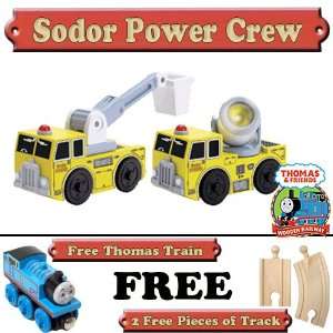  Sodor Power Crew from Thomas The Tank Engine Wooden Train 