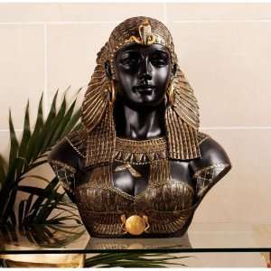 Xoticbrands 21 Museum Replica Queen Cleopatra Sculpture Statue Bust 