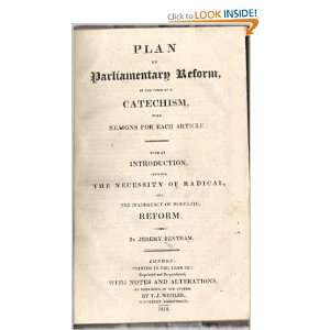  Reform in the Form of a Catechism  with reasons for each article 