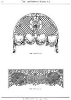 1903 Fretwork & Grille Catalog Art Nouveau Wood Screen  