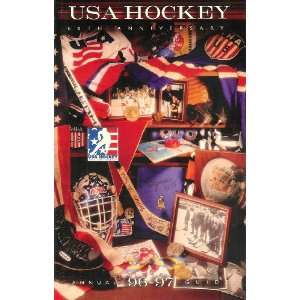   1996 97 USA Hockey Annual Guide (60th Anniversary) USA Hockey Books