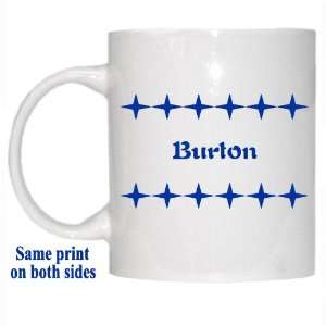  Personalized Name Gift   Burton Mug 