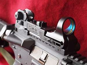 Red Dot Tactical Reflex C more Scope w/ Iron Sight  