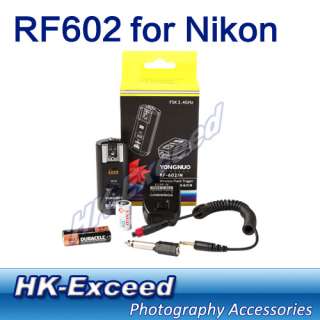 Wireless Remote Flash Trigger for NIKON D90 D5000 D7000  