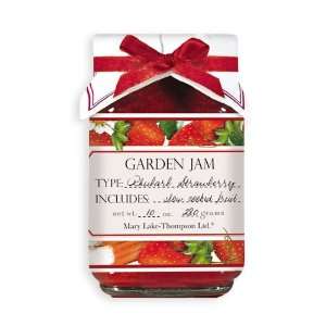 Strawberry rhubarb Garden Jam  Grocery & Gourmet Food