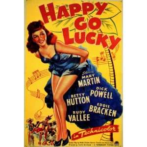  Happy Go Lucky Movie Poster (27 x 40 Inches   69cm x 102cm 