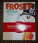 HALLMARK RECORDABLE STORY BOOK FROSTY THE SNOWMAN NEW