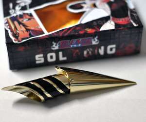 Bleach Soi Fong Cosplay Sword fingertip Metal Ring  