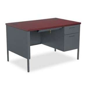  HON® Metro Classic Series Single Pedestal Desk DESK 