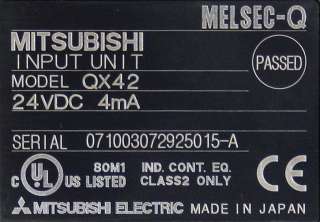 Mitsubishi MELSEC System Q QX42 Input Unit PLC New  