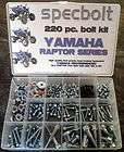 Yamaha ATV Raptor Bolt Kit 250 pieces 90 250 350 600 660 700 body 