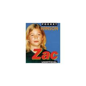 Zac (Pocket Romeos Series) Zac Hanson 9780765109446  