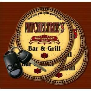  MITCHELTREES Family Name Bar & Grill Coasters Kitchen 