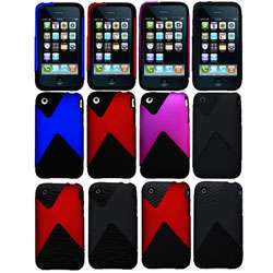 Rubberized Dual Protector Case for iPhone 3G/3GS  