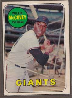 WILLIE McCOVEY, S. F. Giants—1969 Topps Baseball #440  