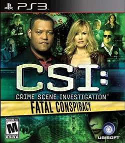 PS3   CSI Fatal Conspiracy  