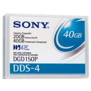  SONY Tape, 4mm DDS 4, 150m, 20/40GB Electronics
