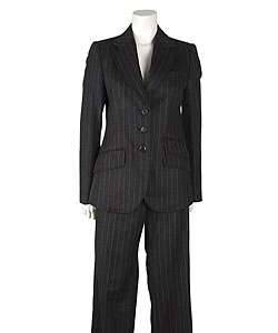 Armani Collezioni 3 button Chalk Stripe Pant Suit  