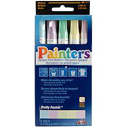 Painters Opaque Pretty Pastels Paint Markers (Set of 5)   