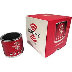 BOOMZ Audio Red Mini  Player/ Speaker  