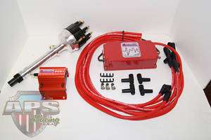 Small Block Mopar 6AL Ignition Billet Distributor Coil Plug Wires 318 