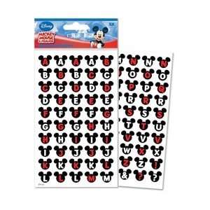  Disney Mickey & Friends Alphabet Dimensional Stickers Ears 