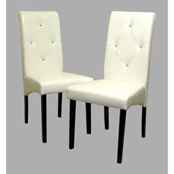   of Tiffany White Dining Room Chairs (Set of 8)  
