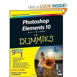  Photoshop Elements 10 All in One ForDummies byObermeier 