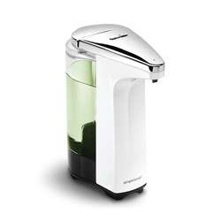 Simplehuman 8 oz. White Compact Sensor Pump for Soap or Sanitizer