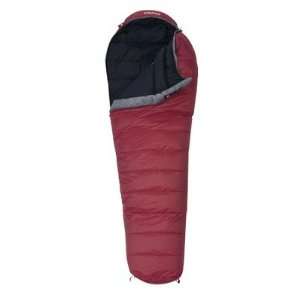   Rhone Regular, Right Hand Zip Sleeping Bag (Red, 78 Inch x 30 Inch