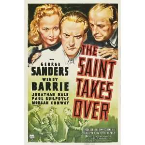  The Saint Takes Over (1940) 27 x 40 Movie Poster Style A 