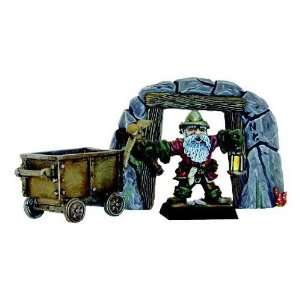    Fenryll Miniatures Dwarf in the mine (1 + acc.) Toys & Games