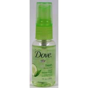 Dove Go Fresh Body Mist Cool Essentials Cucumber & Green Tea Scent 1 