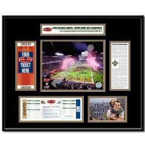   Super Bowl 44 Champions Thats My Ticket Frame