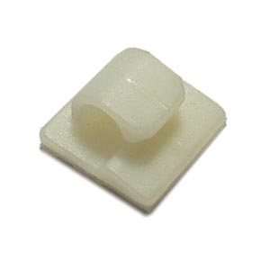  Adhesive Backed Wire Clips   .250 Diameter / 50 Pack 