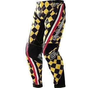   Troy Lee Designs Youth GP Check It Pants   Youth 18/Yellow Automotive